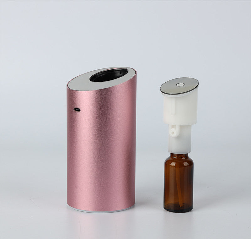Diffuseur Nébuliseur Intelligent Sans Eau USB - Aromathérapie Voiture Batterie 2000mAh Aluminium