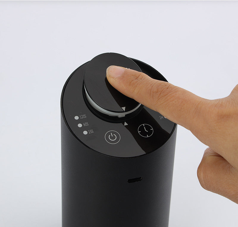 Diffuseur Nébuliseur Intelligent Sans Eau USB - Aromathérapie Voiture Batterie 2000mAh Aluminium