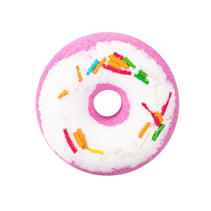 Bombe de Bain Donut Fleurs Séchées - Aromathérapie Naturelle 40g